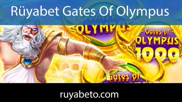 Rüyabet gates of olympus slotuyla ciddi derecede eğlendirmektedir.